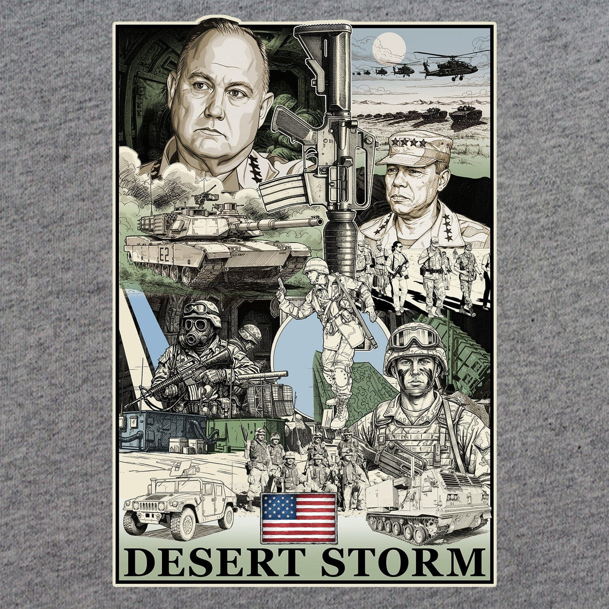 Desert Storm T-Shirt Shirts 