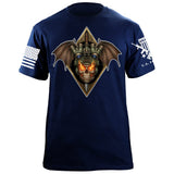 Diamond Bat T-Shirt Shirts 88113-S-NAVY