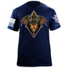 Diamond Bat T-Shirt Shirts 88113-S-NAVY