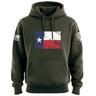 Distressed Texas Flag Hoodie Hoodies 