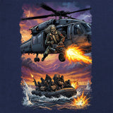 Helo Door Gunner T-Shirt Shirts 
