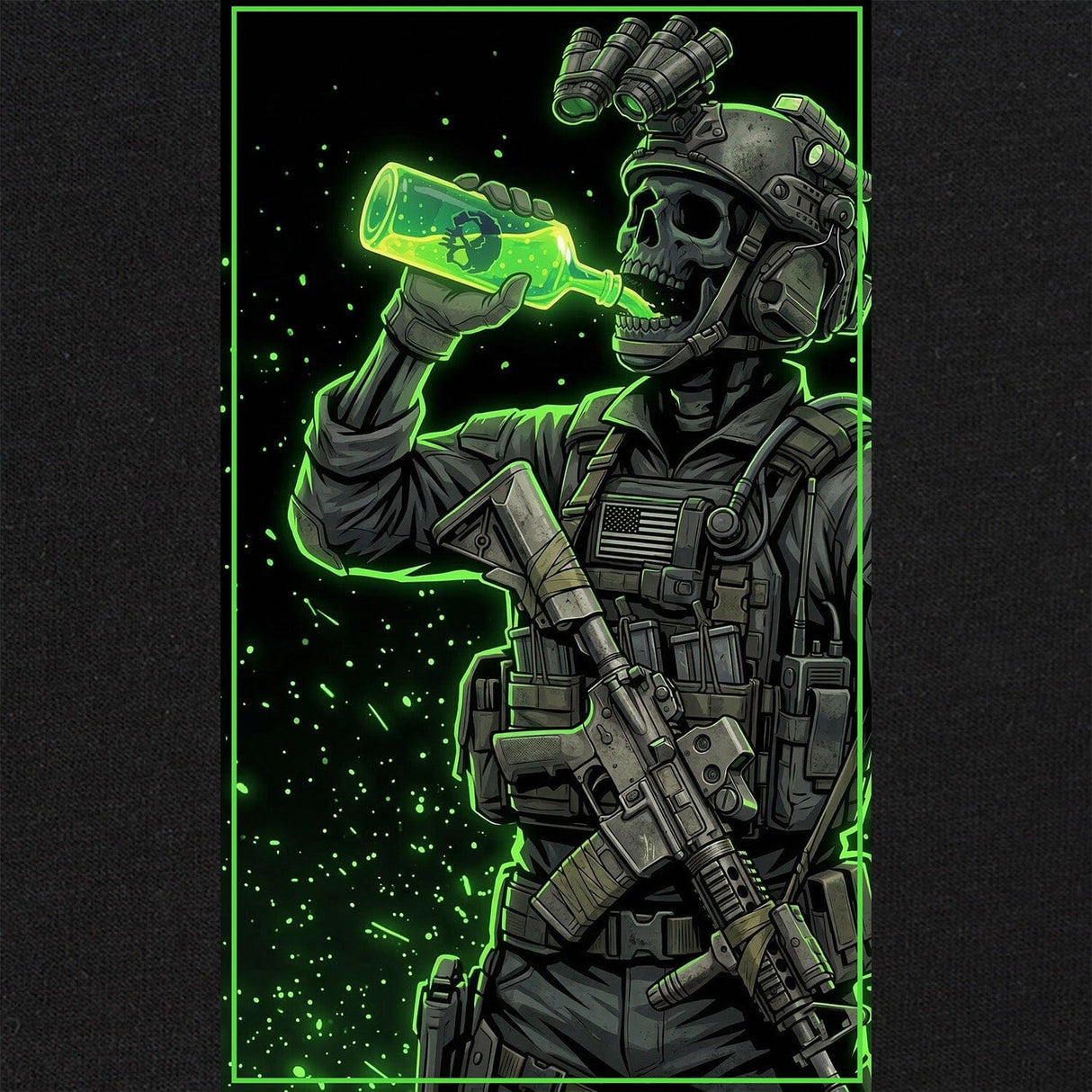 Drinking Radiation T-Shirt Shirts 