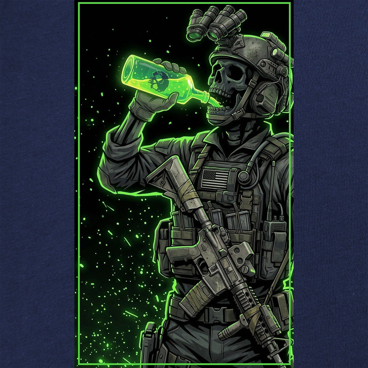 Drinking Radiation T-Shirt Shirts 