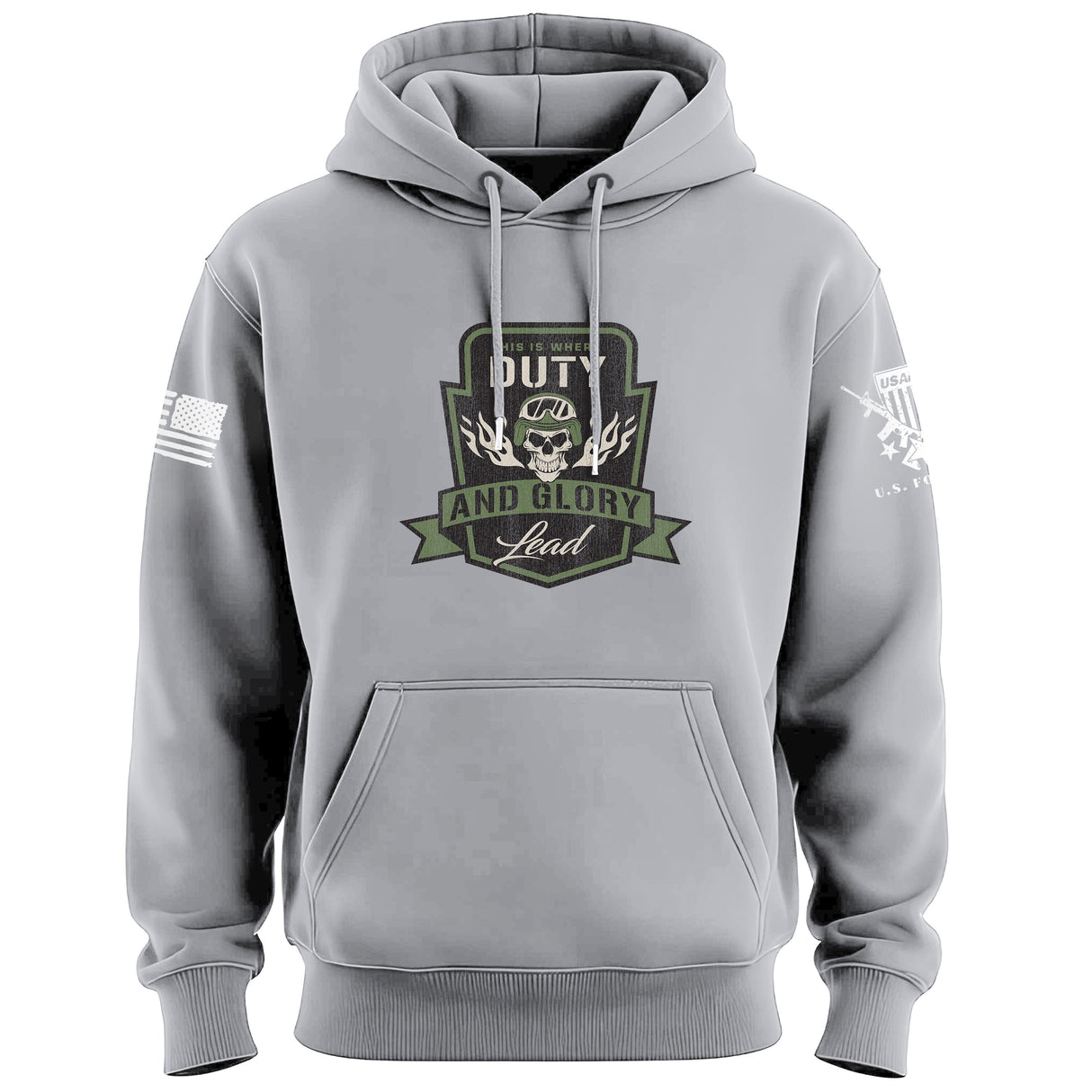 Duty and Glory Lead Graphic Hoodie Hoodies 