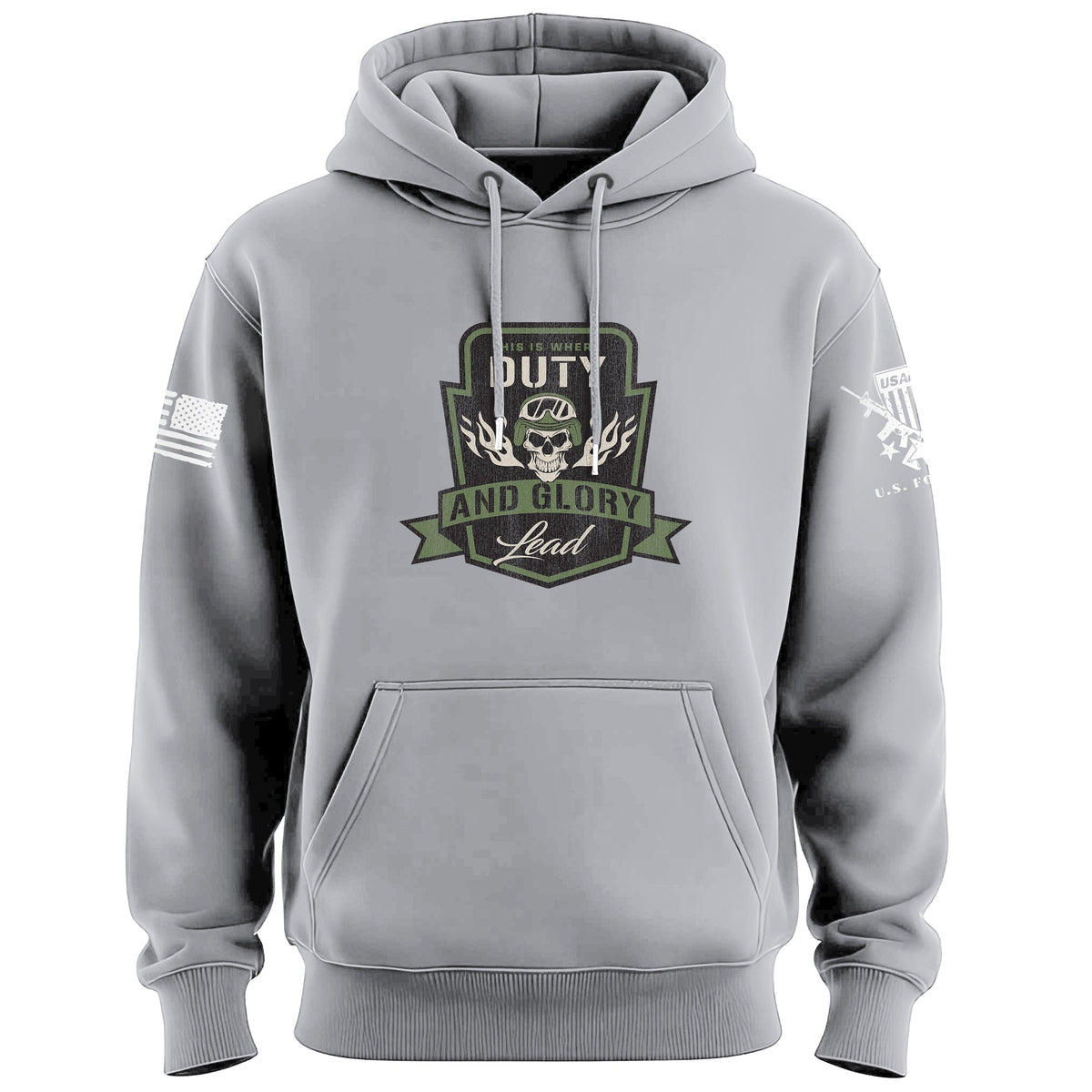 Duty and Glory Lead Graphic Hoodie Hoodies 