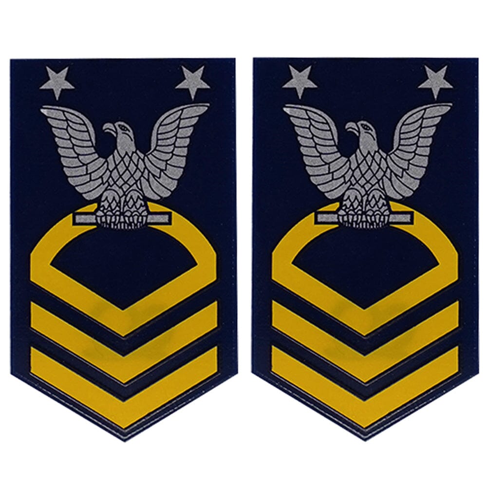 Navy Enlisted Rank Clear Mini Decal 2 pc. Stickers and Decals BP-0228