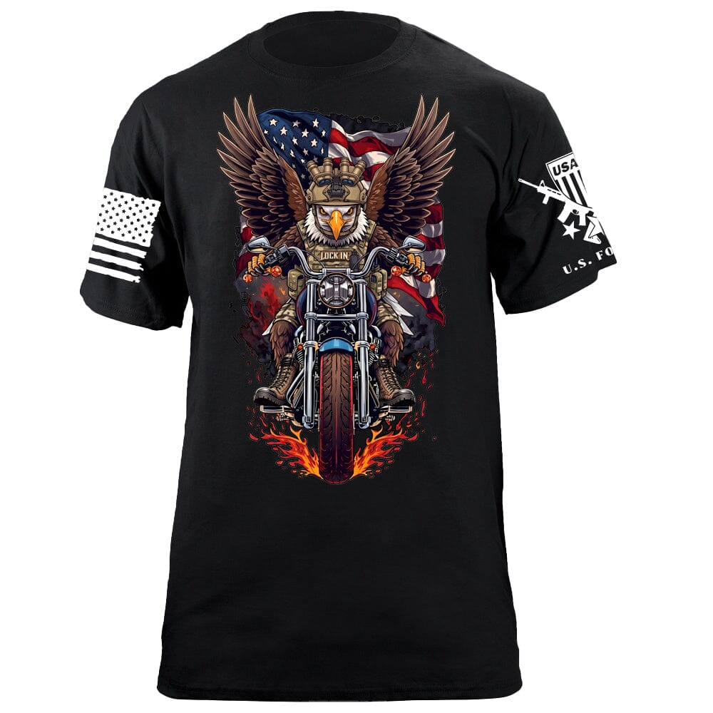 Eagle V-Twin T-Shirt Shirts 88200-S-BK