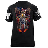 Eagle V-Twin T-Shirt Shirts 88200-S-BK