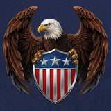 USA Eagle Shield T-Shirt *NEEDS TSHIRT IMAGES* Shirts 88202-S-NAVY