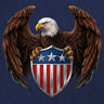 USA Eagle Shield T-Shirt *NEEDS TSHIRT IMAGES* Shirts 88202-S-NAVY