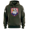 Eagle Head 3 Stars Hoodie Hoodies 
