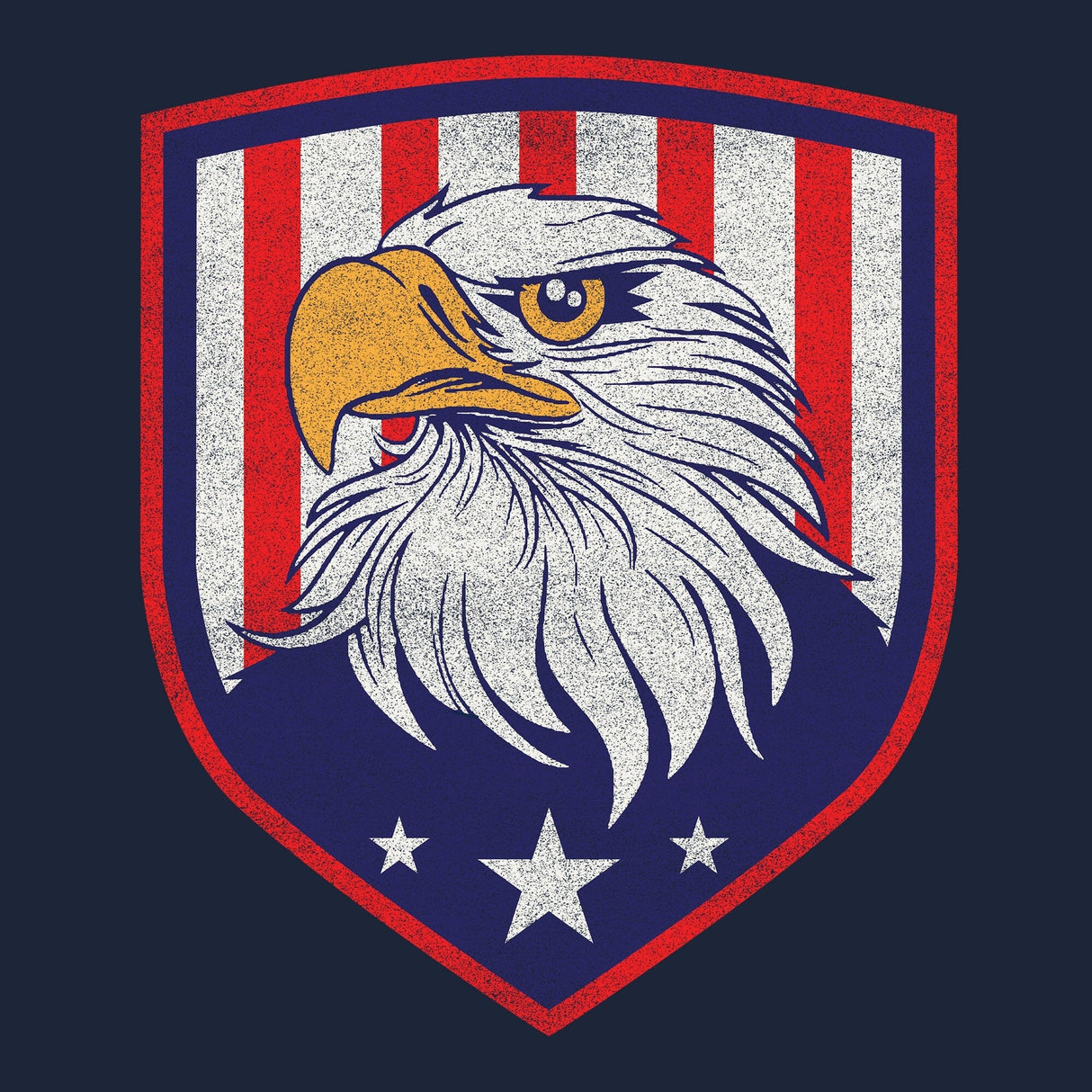 Eagle Head 3 Stars Hoodie Hoodies 