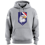 EAGLE HEAD Shield TOP Stripes Hoodie Hoodies 