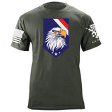 EAGLE HEAD Shield TOP Stripes Tshirt Shirts 87116-3XL-MG