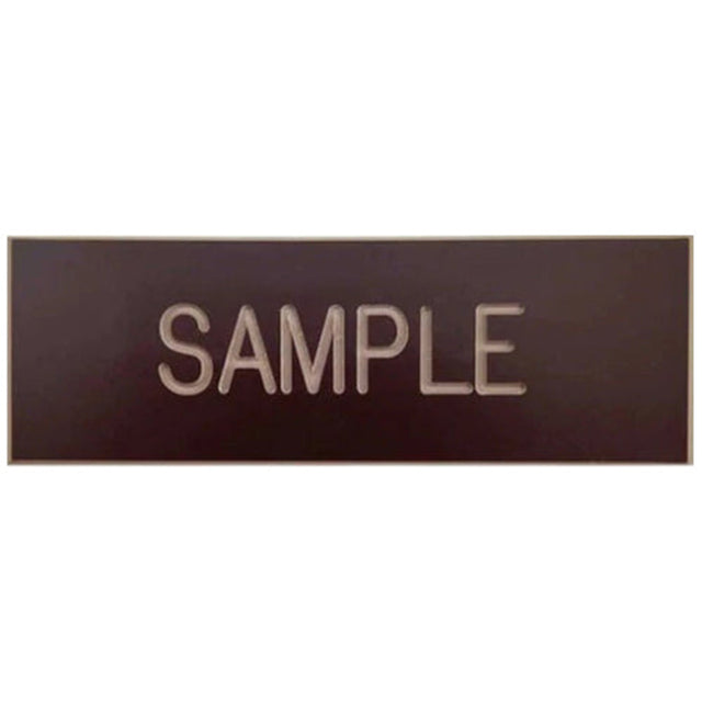 Army AGSU Engraved Plastic Name Plate