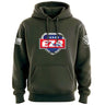 EZR Shield Distressed Hoodie Hoodies 