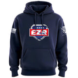 EZR Shield Distressed Hoodie Hoodies 