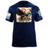 Eagle AR-Pistol T-Shirt Shirts 88027-S-NAVY