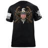 Eagle w/ Crossed Guns T-Shirt Shirts 88118-S-BK