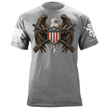 Eagle w/ Crossed Guns T-Shirt Shirts 88118-S-HG