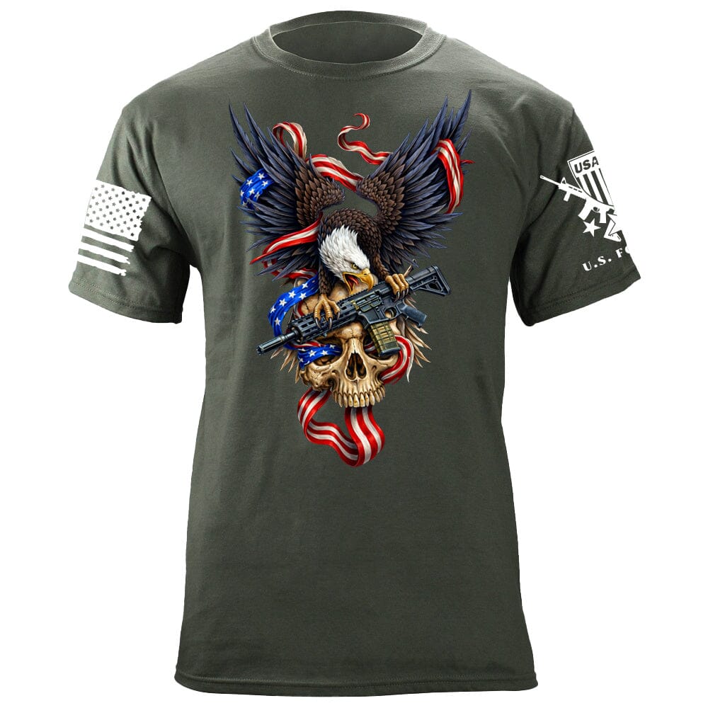 Eagle Skull Sig T-Shirt Shirts 88201-S-MG