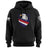Eagle Head Shield Bottom Stripes Hoodie Hoodies 