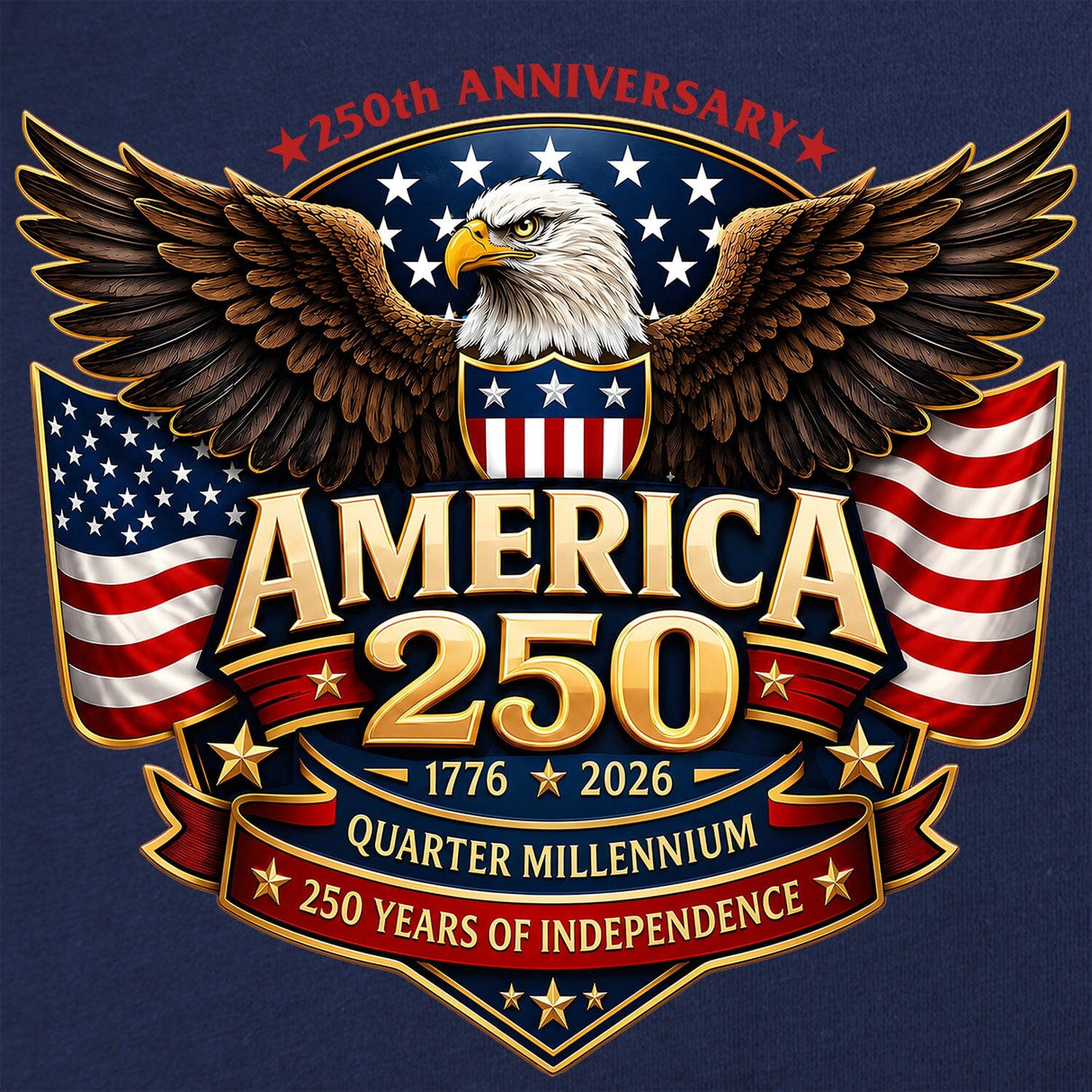 US 250 Eagle T-Shirt Shirts 