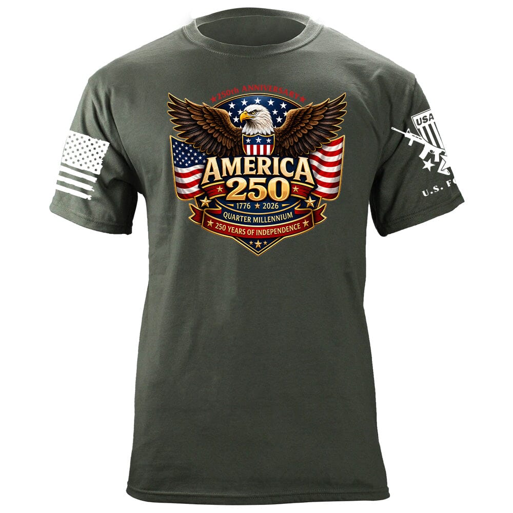 US 250 Eagle T-Shirt Shirts 