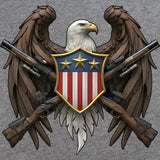 Eagle w/ Crossed Guns T-Shirt Shirts 