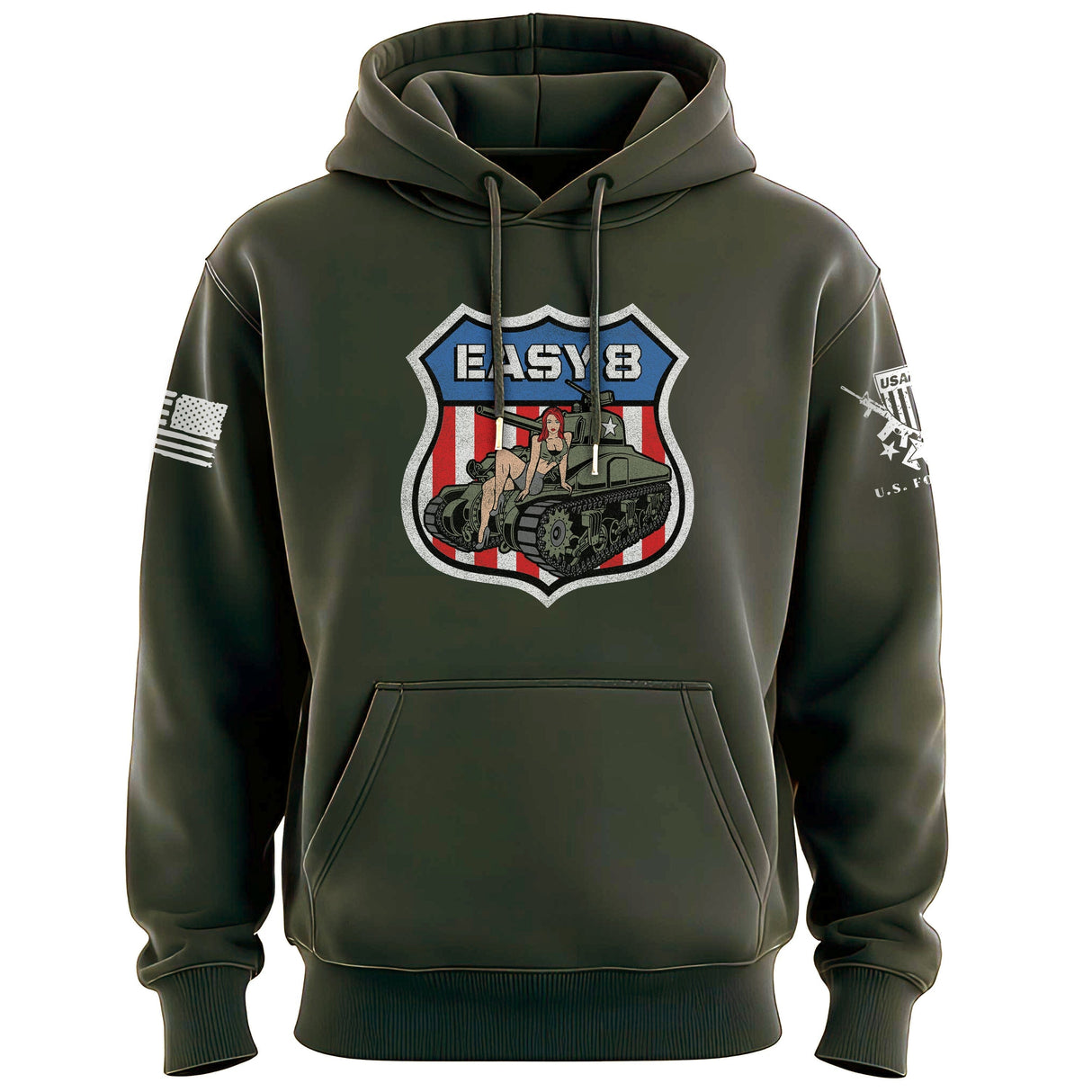 Easy Eight Pinup Hoodie Hoodies 
