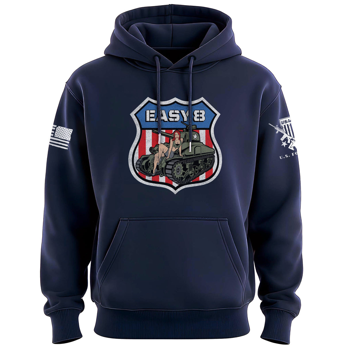 Easy Eight Pinup Hoodie Hoodies 