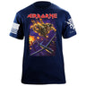 Eddie Airborne T-Shirt Shirts 88070-S-NAVY