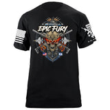 Epic Fury Skull T-Shirt Shirts 88071-S-BK
