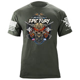 Epic Fury Skull T-Shirt Shirts 88071-S-MG
