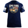 Epic Fury Eagle T-Shirt Shirts 88072-S-NAVY
