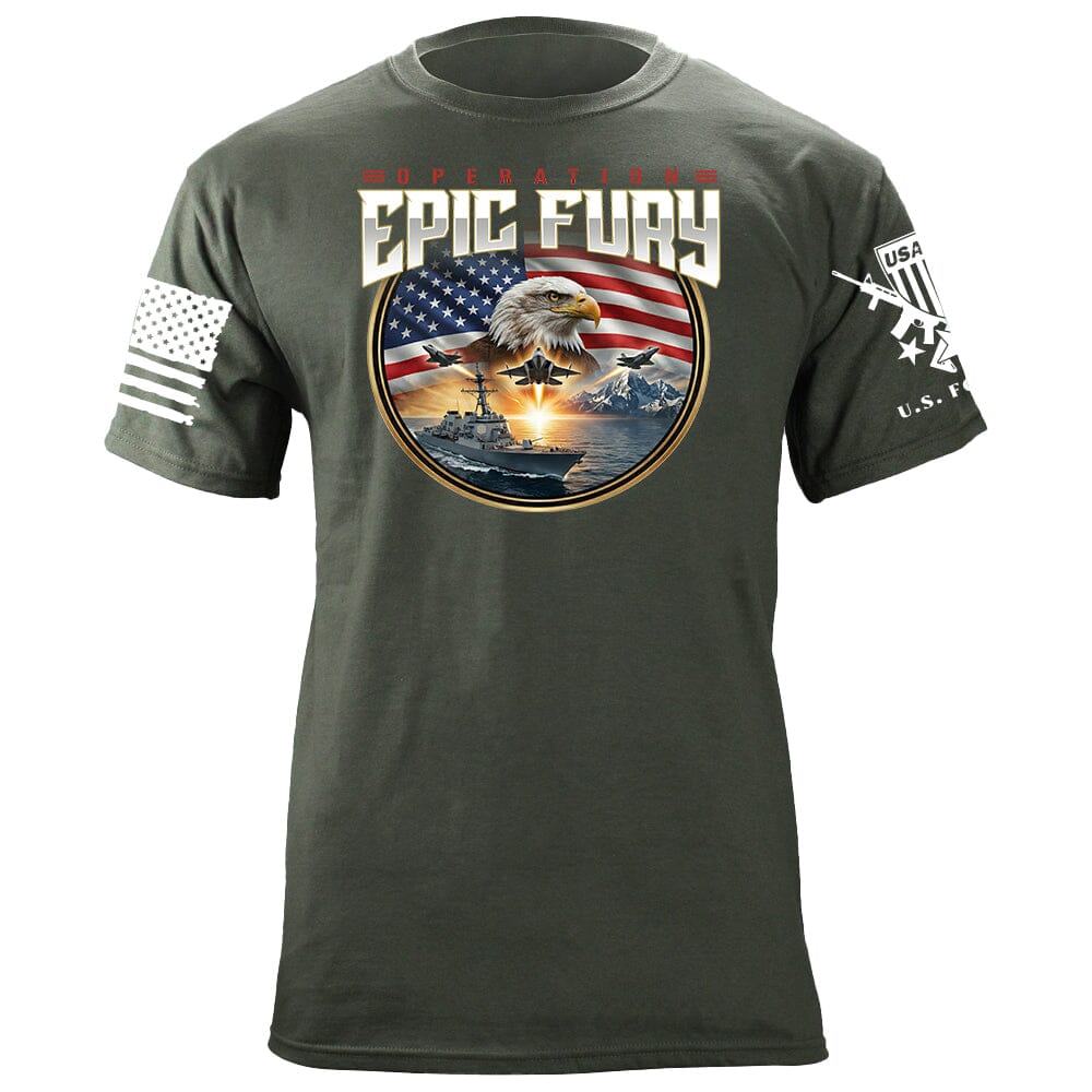 Epic Fury Eagle T-Shirt Shirts 88072-S-MG