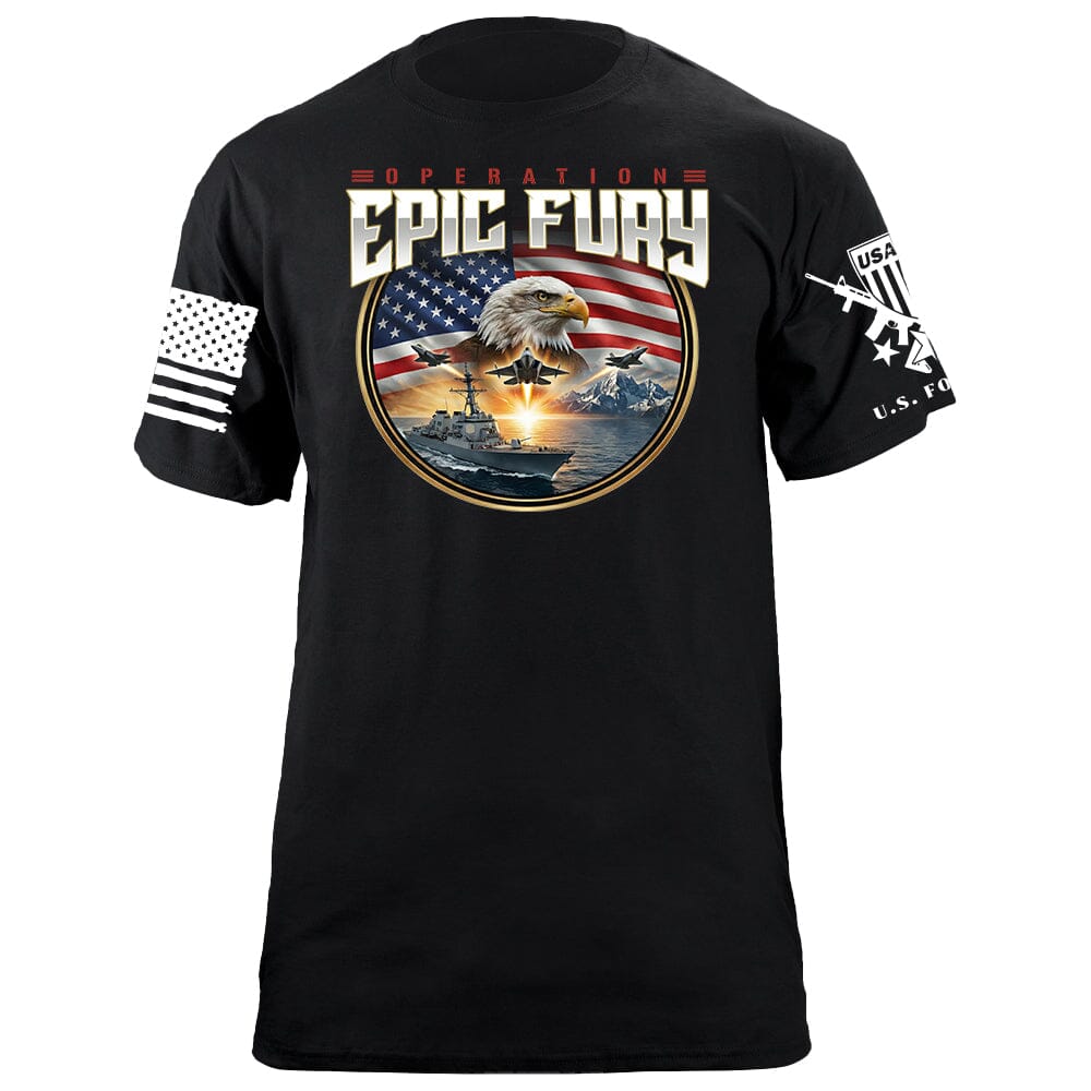 Epic Fury Eagle T-Shirt Shirts 88072-S-BK