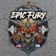 Epic Fury Skull T-Shirt Shirts 