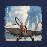 F-22 Gundam T-Shirt Shirts 
