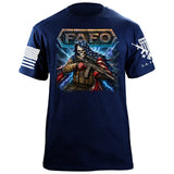 FAFO Skeleton T-Shirt Shirts 88205-S-NAVY