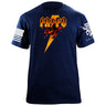 FAFO Fire T-Shirt Shirts 87310-S-NAVY