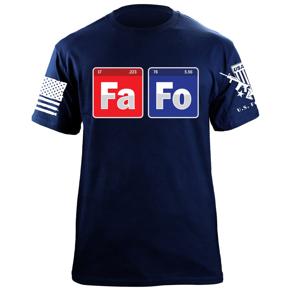 FAFO T-Shirt Shirts 87299-S-NAVY