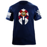 Florida Spartan T-Shirt Shirts 87472-S-NAVY