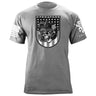 Footballs Operators Shield Drab Colors T-Shirt Shirts 87022-S-HG