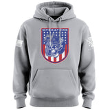 Football Operators Shield Patriotic Colors Hoodie Hoodies 