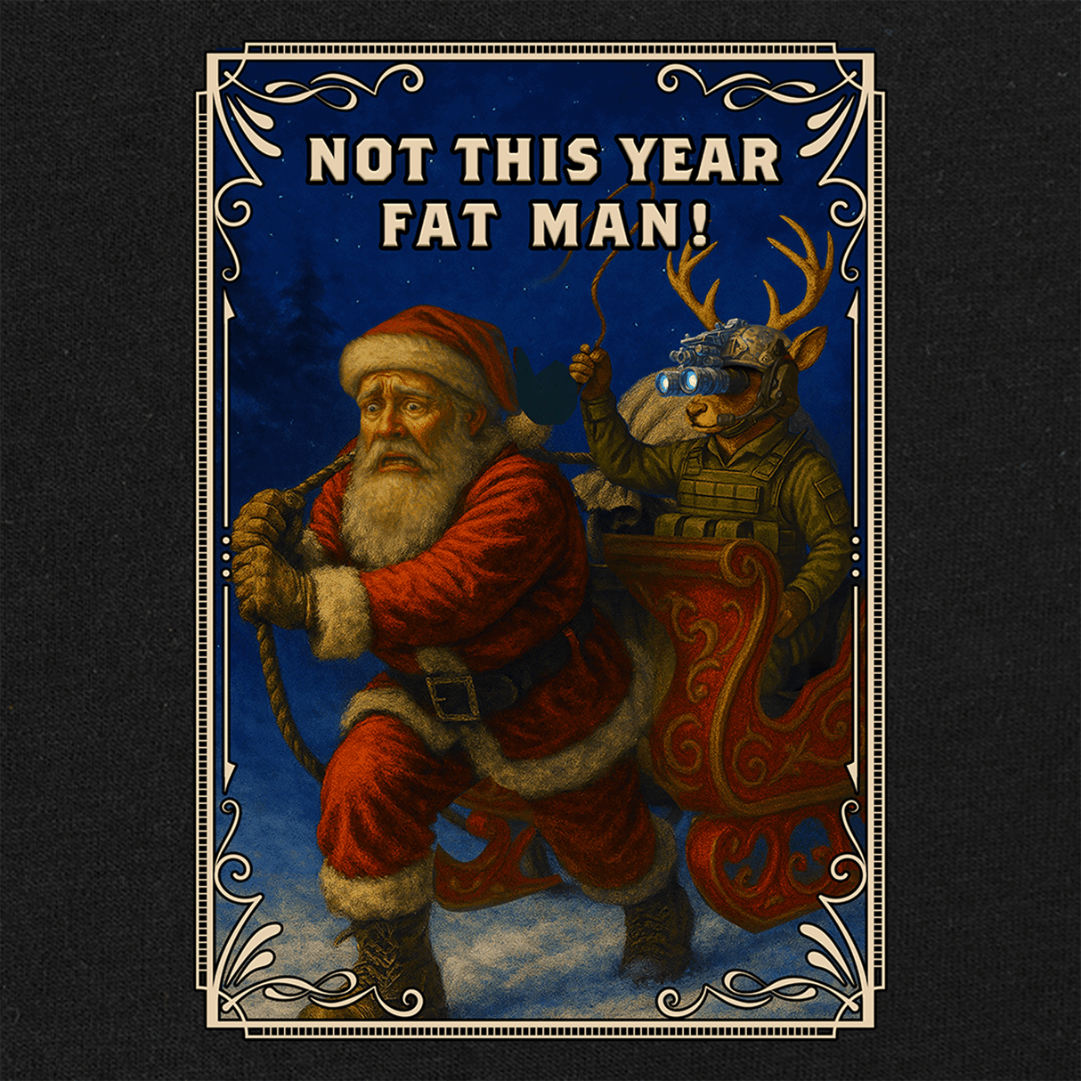 Not This Year Fat Man! T-Shirt Shirts 