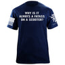 Scooter T-Shirt Shirts 88178-S-NAVY