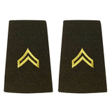 Female AGSU Epaulets - Enlisted and Officer Rank 87328