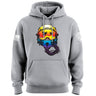 Fighter Helmet Sunset Reflection Graphic Hoodie Hoodies 
