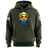 Fighter Helmet Sunset Reflection Graphic Hoodie Hoodies 